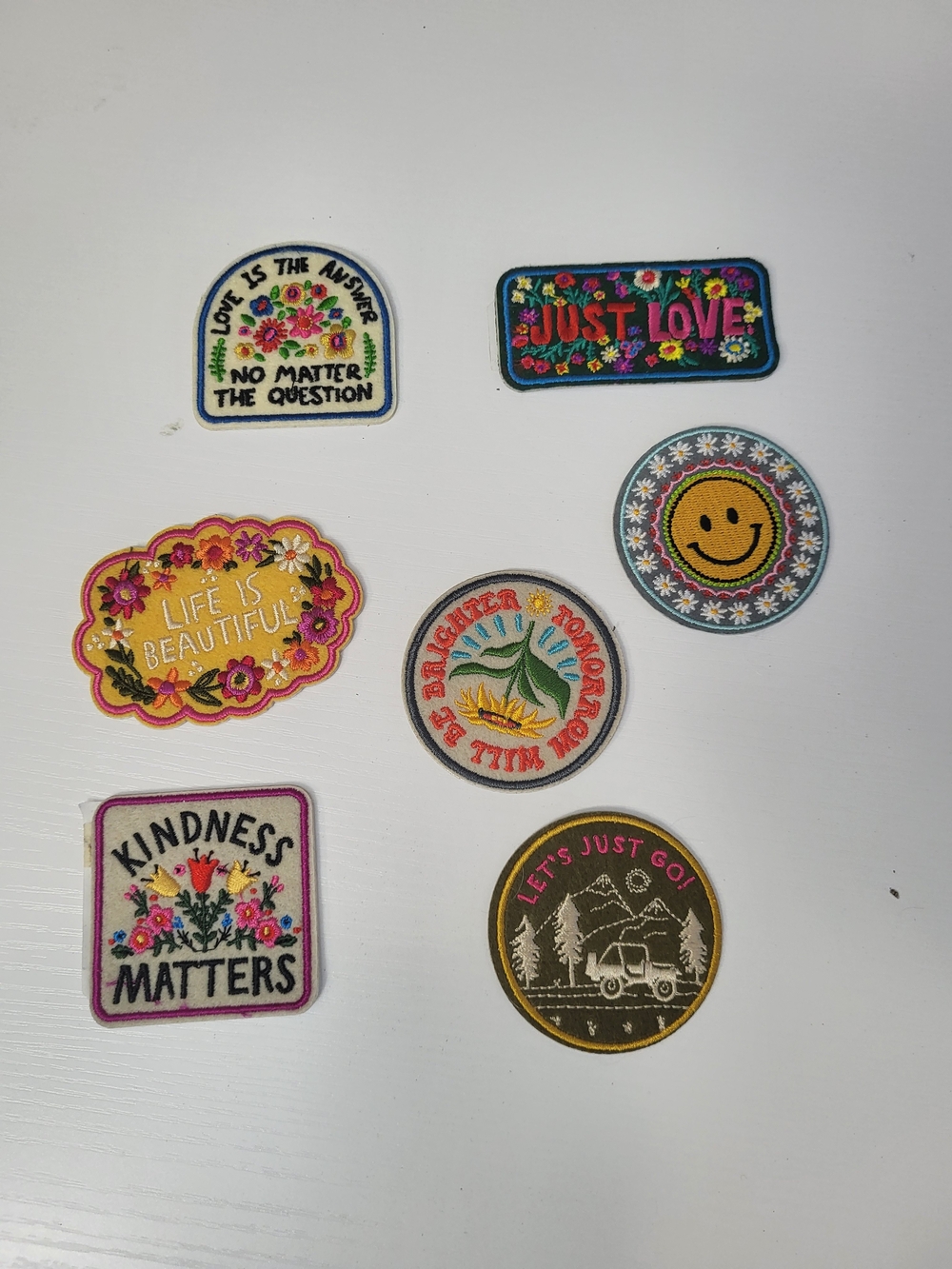 Natural Life Reusable Patch Set of 7 NEW